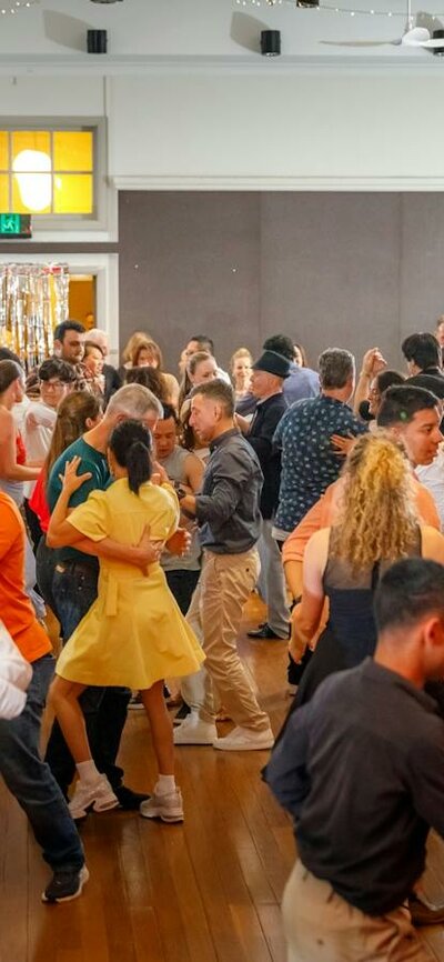 Social dancing at Salsa on Saturday