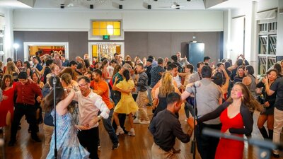 Social dancing at Salsa on Saturday