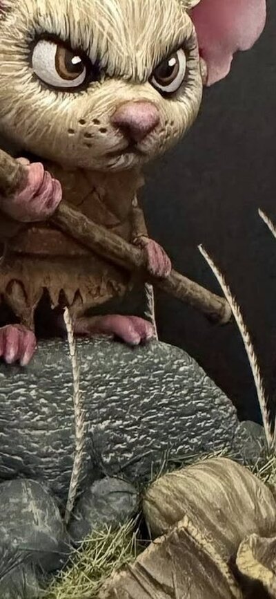 Figure Resin figure by member