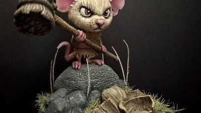 Resin figure by member