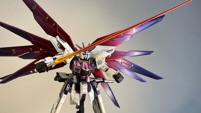 Gundam figure by a member
