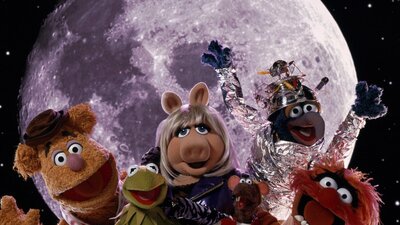Muppets from Space, 2:00 PM Tue, Jul 7, 2026 Rated G Six puppets looking excited at the camera with a planet in the background