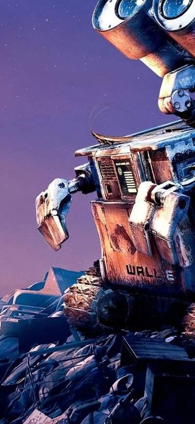 WALL·E, 11:00 AM Thu, Jul 9, 2026 Rated G A small animated robot looks longingly up at the sky, sitting on a pile of rubbish