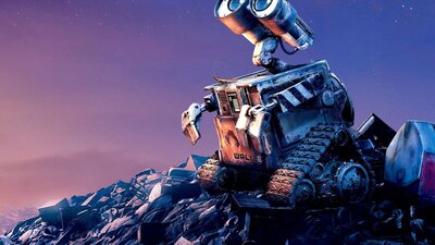 WALL·E, 11:00 AM Thu, Jul 9, 2026 Rated G A small animated robot looks longingly up at the sky, sitting on a pile of rubbish