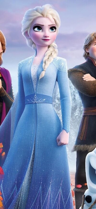 Frozen 2 1:00 PM Thu, Oct 1, 2026 Two women, one male figure with a snowman and deer looking proud standing together