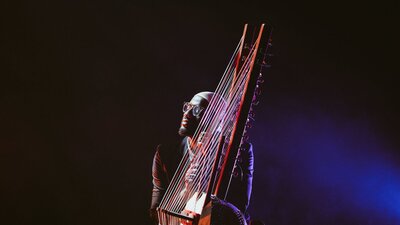 Seckou Keita Kora Player