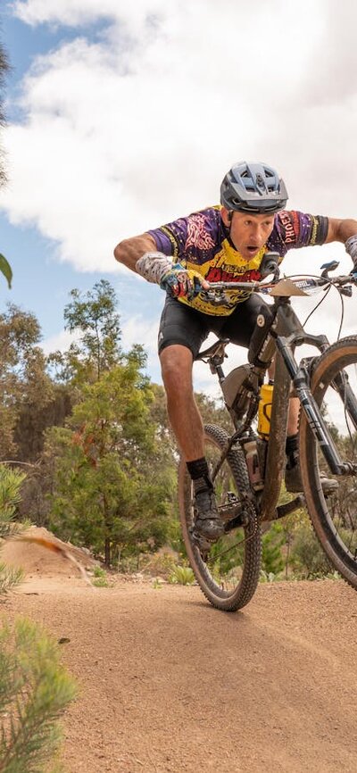 Marathon Racing action at UC Stromlo. Canberra hosting the Shimano 100 Marathon
