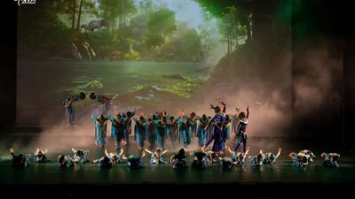 Peacock dance