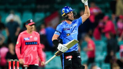 Sixers host match against Strikers.