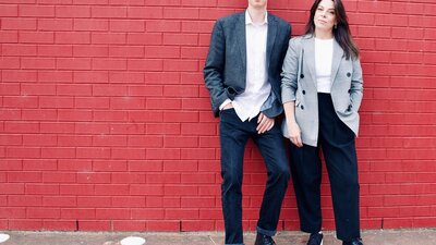 Rachael Thoms and Tom Fell