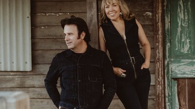 Photograph depicting Felicity Urquhart and Josh Cunningham.