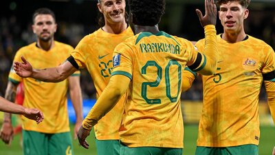 Socceroos live and loud