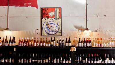 Wine Shelves At Dear Prudence