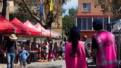 SouthFest Community hubwith festival hosts