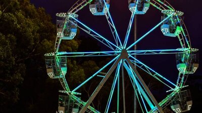 Spookfeast Canberra Ferris Wheel