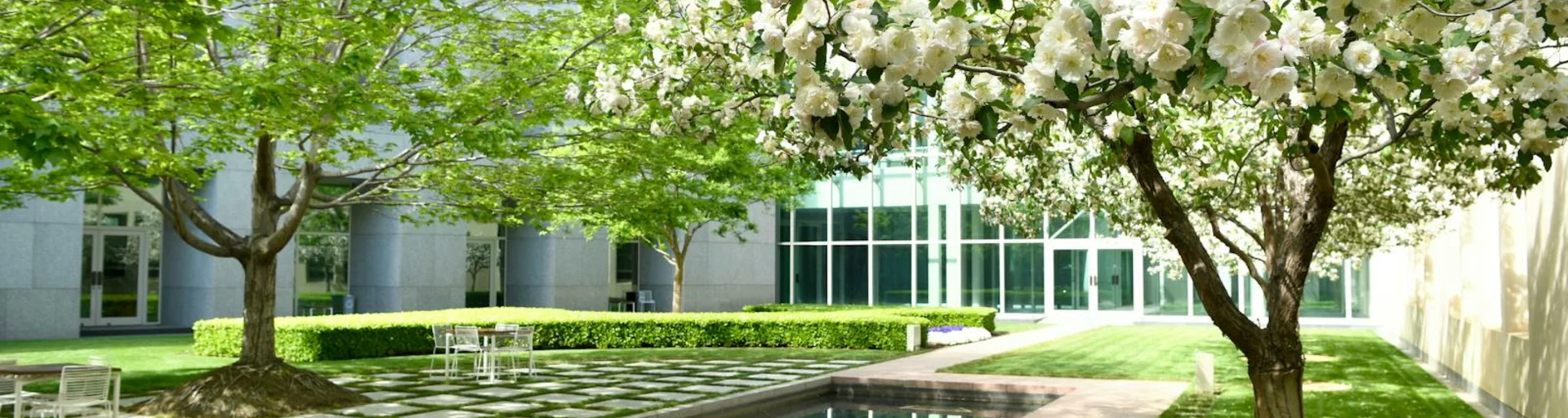 Spring Courtyards of Parliament House Accessible Tour in Canberra