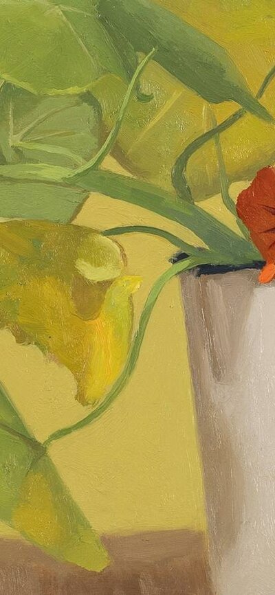 Oli on Panel (framed) 19.5 × 23.5 cm