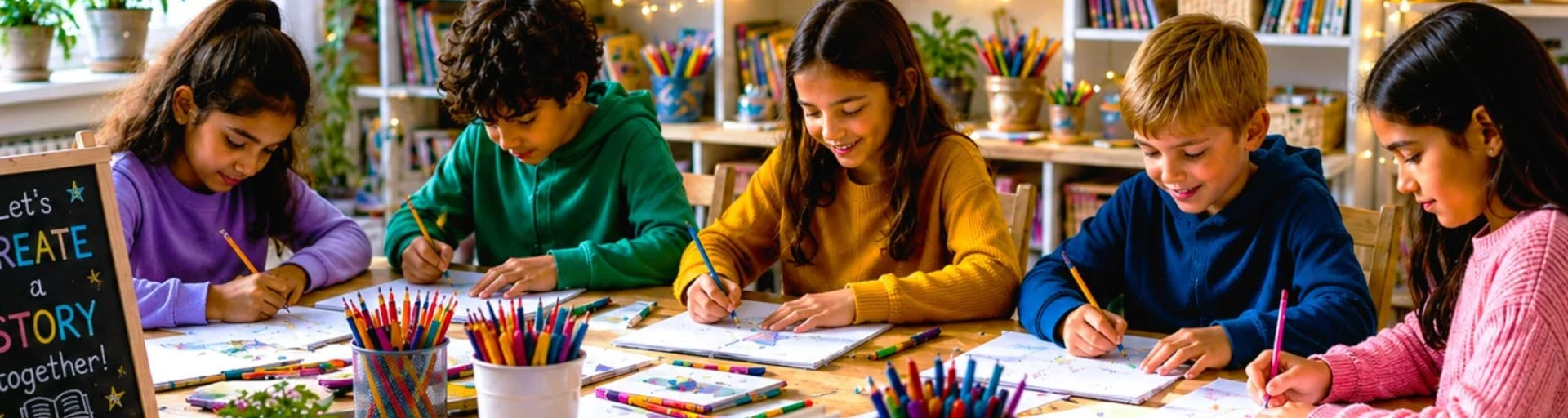 Story Makers Workshop (Ages 7–11) - Create Your Own Book!