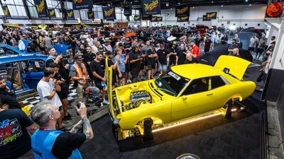 Car unveils at Summernats