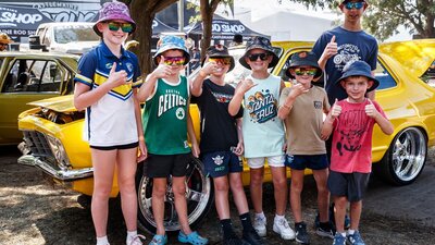 Family fun at Summernats