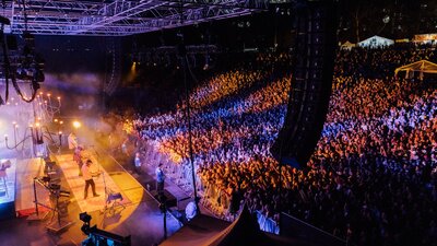 Ocean Alley performing at Riverstage, Brisbane in 2023