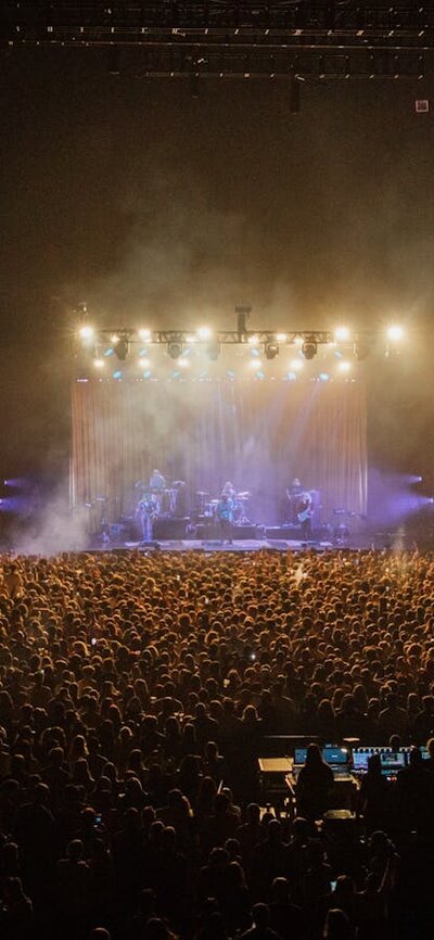 A shot of the crowd at Ocean Alley
