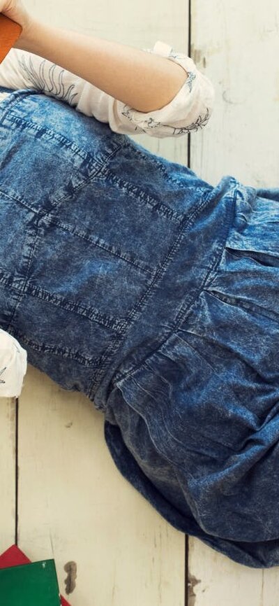 Someone reading a book