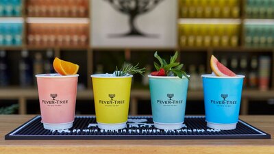 Fever-Tree G&T's at Sunset Cinema sunset cinema, outdoor cinema, openair cinema, movies, Canberra, Australian National Botanic Gardens