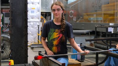 Teen Glass Blowing