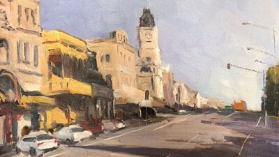 Morning of town hall Ballarat by An Pan