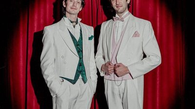 The Burton Brothers perforing