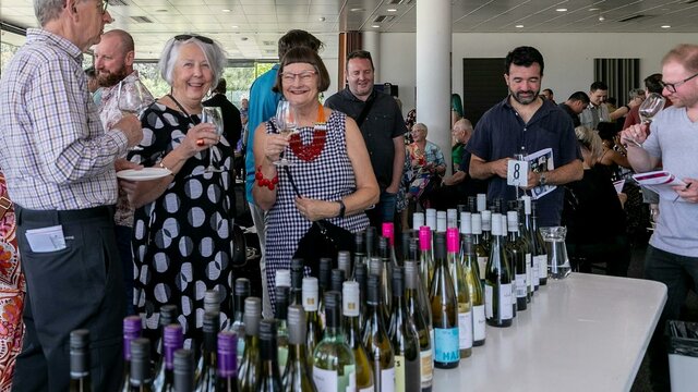 Wine Tasting at Canberra and Region Wine Show Canberra and Region Wine Show