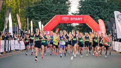 Participants Running in Canberra