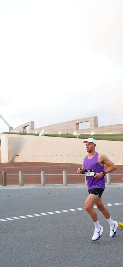 Participants Running in Canberra