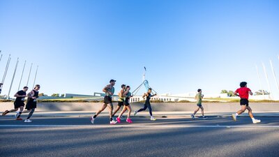 Runner in Canberra