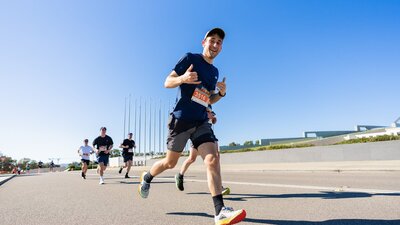 Runner in Canberra