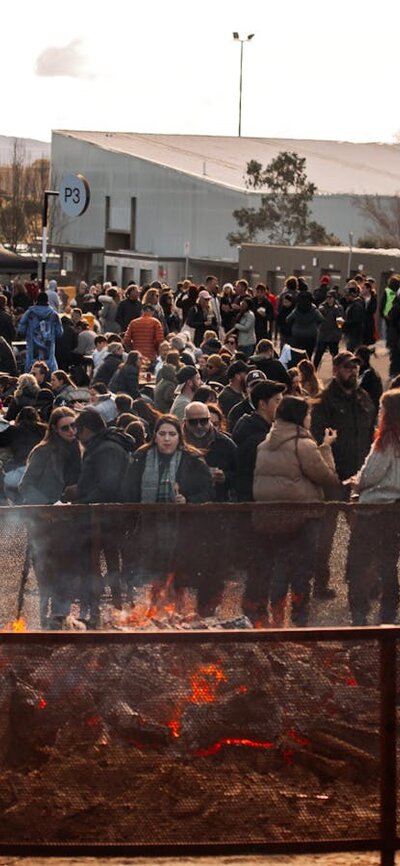 Winter Bonfire