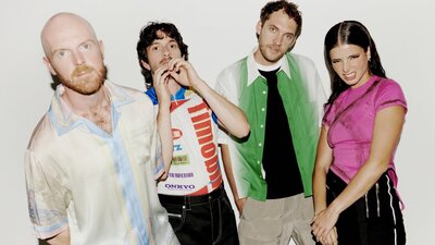 The band members of the Jungle Giants