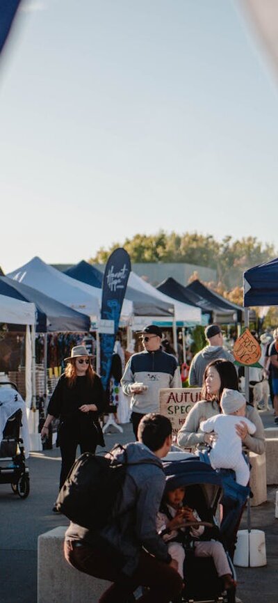 DAy at the markets