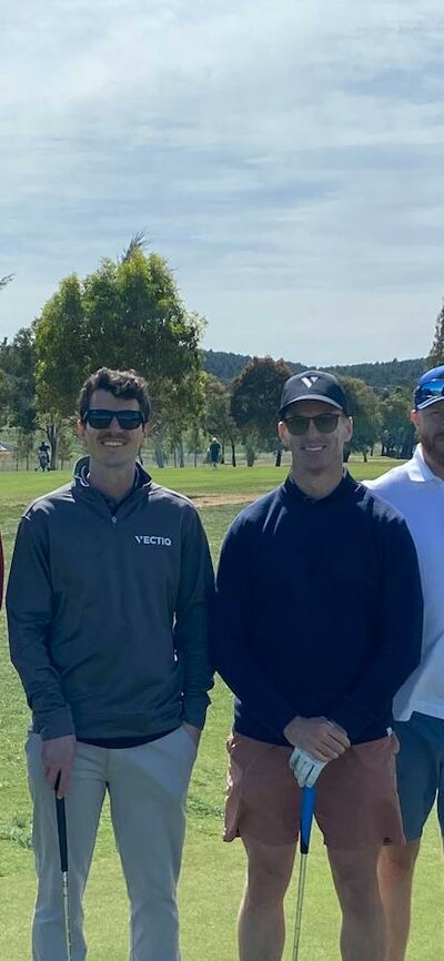 Team 'Vectiq' at Fairbairn Golf Club Team 'Vectiq' at Fairbairn Golf Club