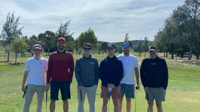 Team 'Vectiq' at Fairbairn Golf Club Team 'Vectiq' at Fairbairn Golf Club