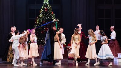 The Nutcracker Family Scene