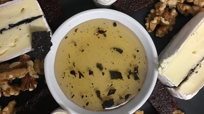 Truffle infused brie