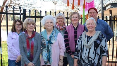 Seniors art class at Tuggeranong Arts Centre