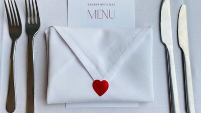 Valentine's Day Courtyard Restaurant