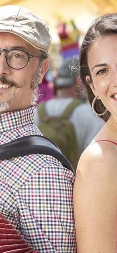 Italian Accordionist Paolo Campan with Italian vocalist Rossella Fanelli