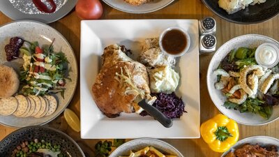 A German feast.