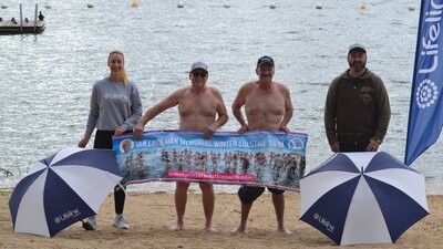 Lifeline Canberra Winter Solstice Nude Charity Swim media launch event