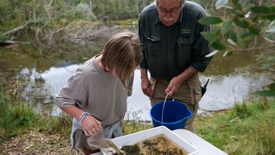 World of Waterbugs school holiday activity