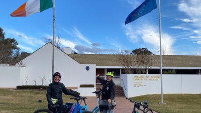 Embassy of Ireland chancery building.